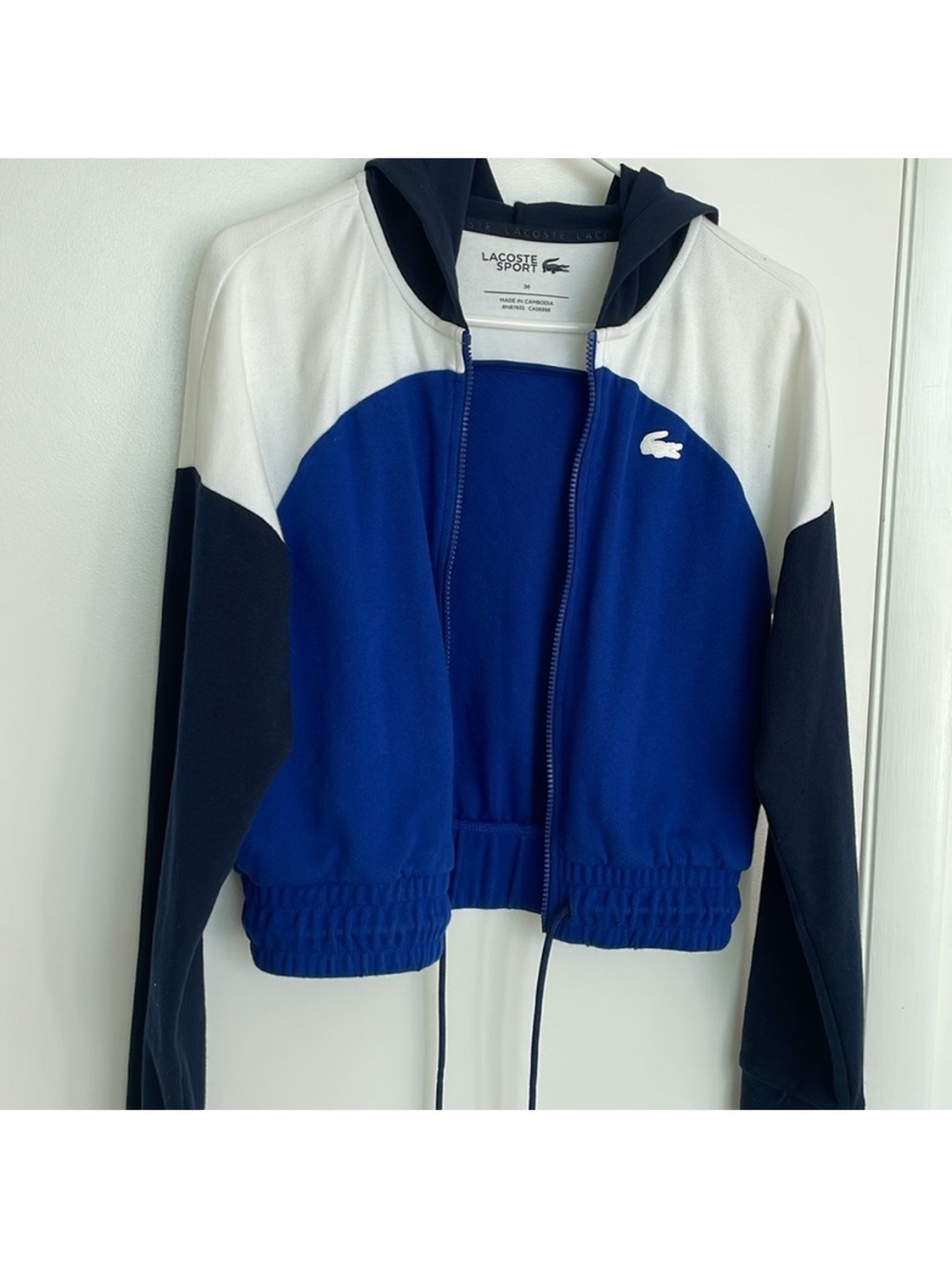 Lacoste Colorblock Zip Hoodie